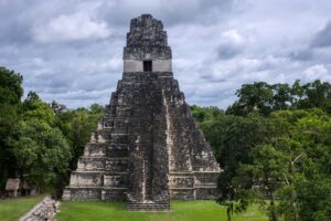 pyramid, maya, temple, ruins, prales, guatemala, jungle, nature, monument, tikal, archeology