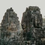 Explore the ancient stone carvings of Bayon Temple in Siem Reap, Cambodia.